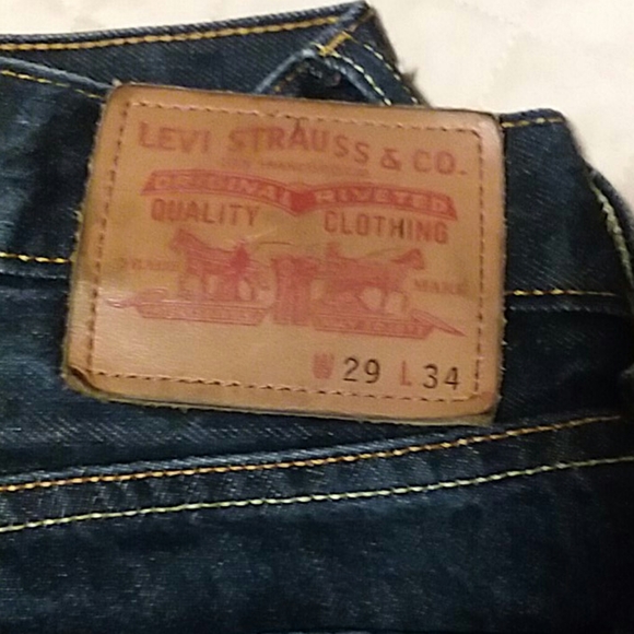Levis Hesher Cut 501's - Picture 2 of 7
